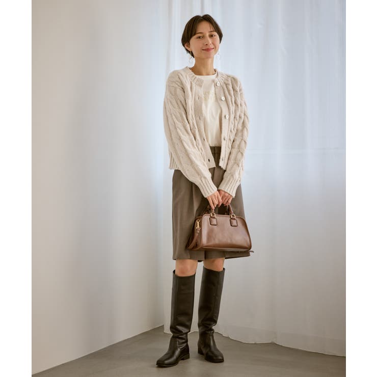 ケーブルニットカーディガン | ROPE' PICNIC | 詳細画像10 