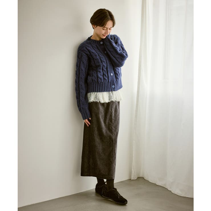 ケーブルニットカーディガン | ROPE' PICNIC | 詳細画像15 
