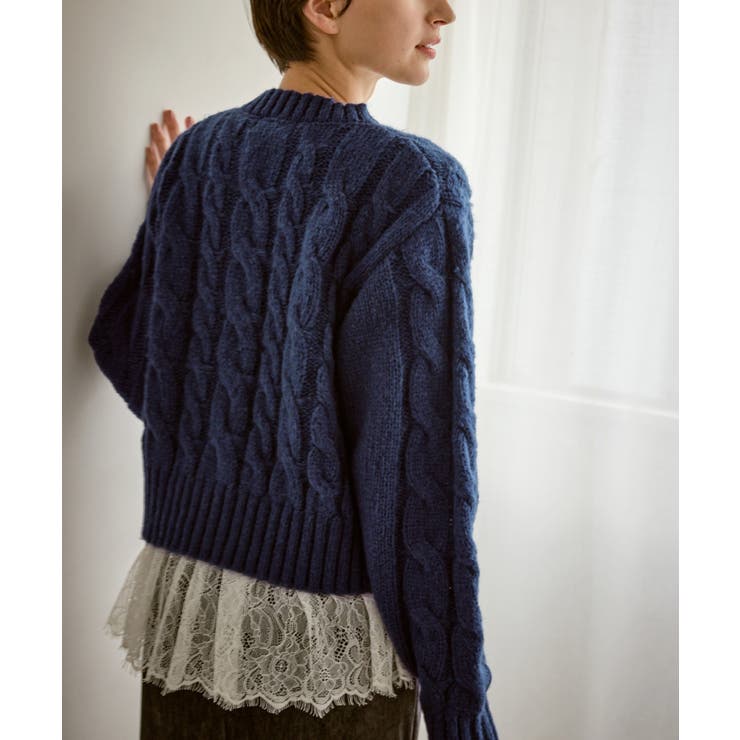 ケーブルニットカーディガン | ROPE' PICNIC | 詳細画像20 