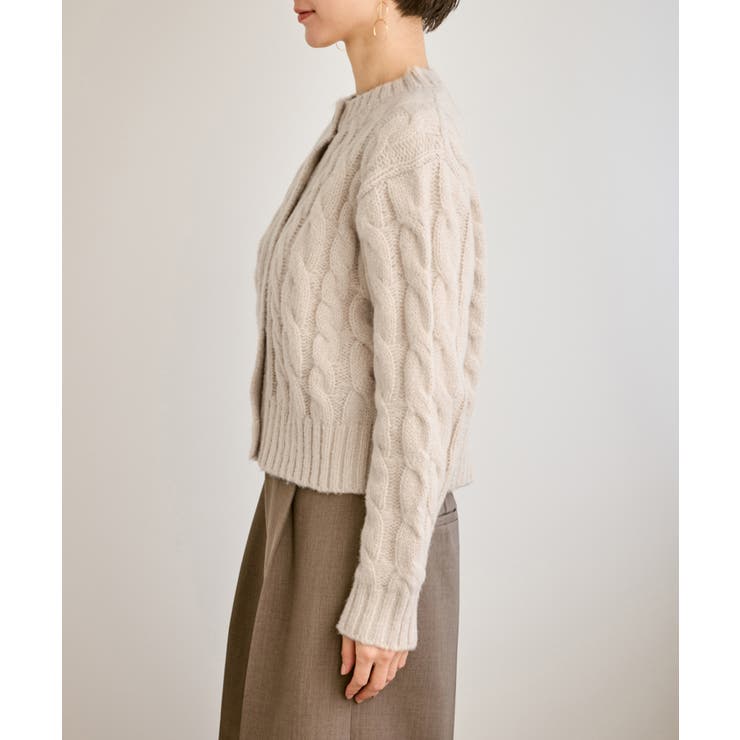ケーブルニットカーディガン | ROPE' PICNIC | 詳細画像31 