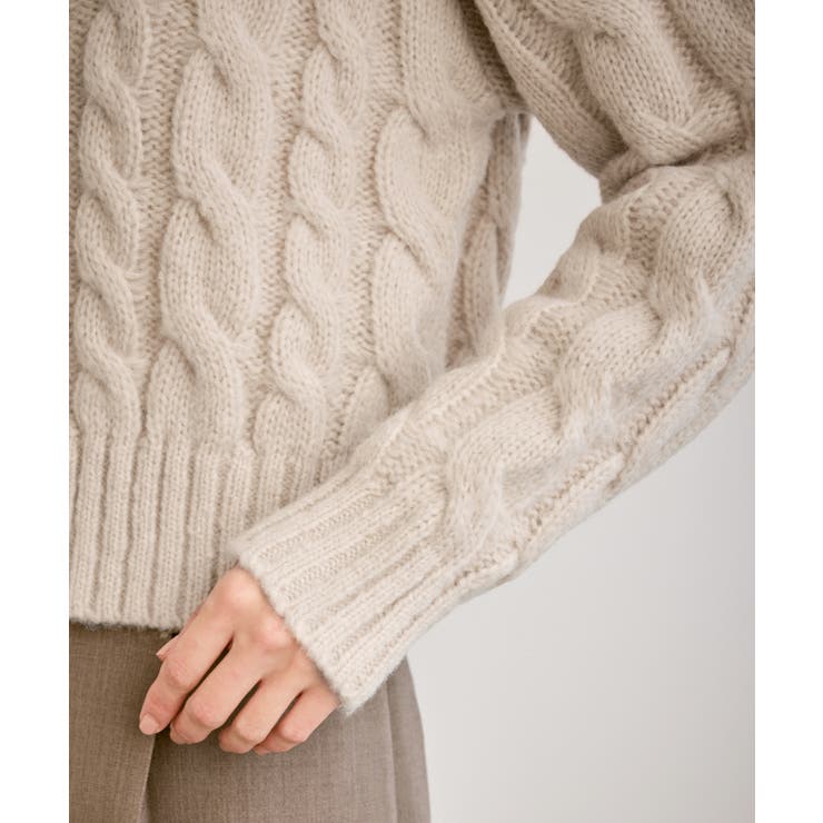ケーブルニットカーディガン | ROPE' PICNIC | 詳細画像35 