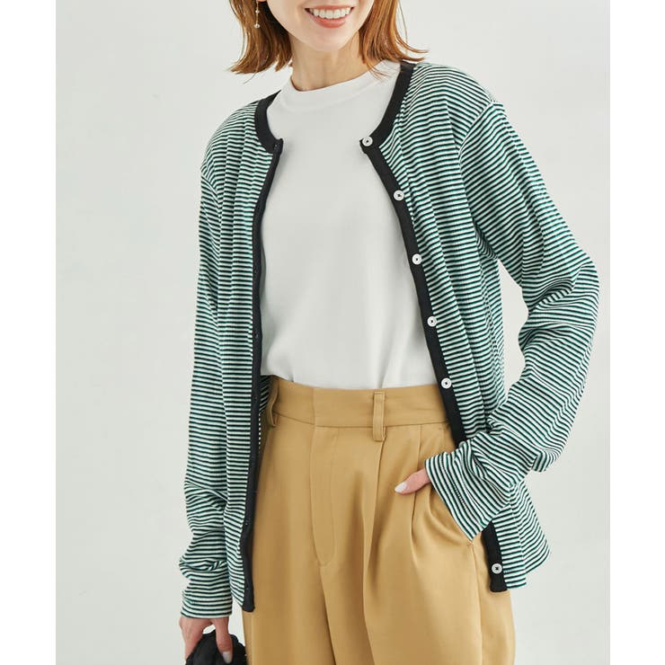 グリーン(30) | 【WEB限定】【Miller/ミラー別注】2WAY/カーディガン | ROPE' PICNIC