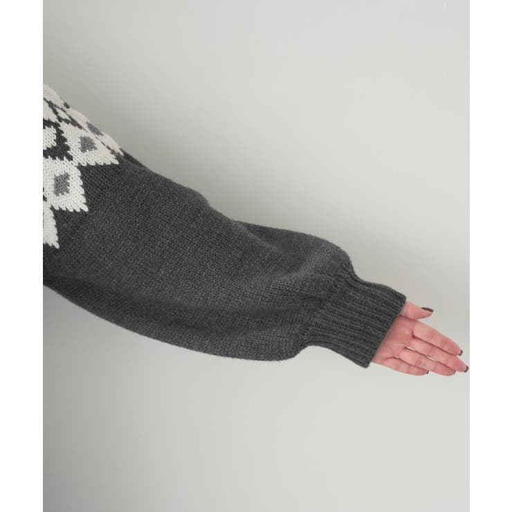 求心柄ボリュームスリーブカーディガン/イージーケア | ROPE' PICNIC | 詳細画像26 