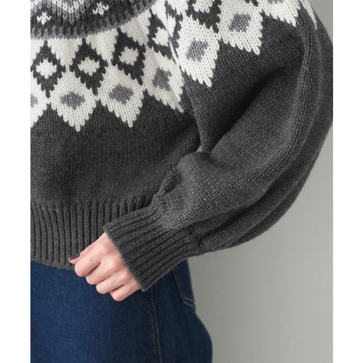 求心柄ボリュームスリーブカーディガン/イージーケア | ROPE' PICNIC | 詳細画像27 