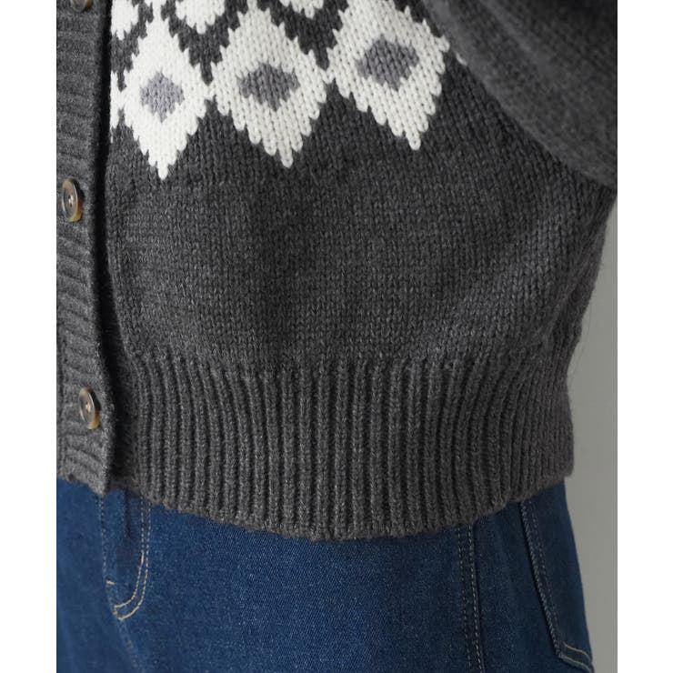 求心柄ボリュームスリーブカーディガン/イージーケア | ROPE' PICNIC | 詳細画像28 