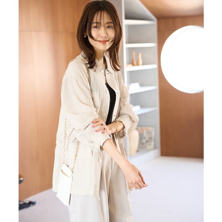 ミリタリーシアーライトジャケット | ROPE' PICNIC | 詳細画像15