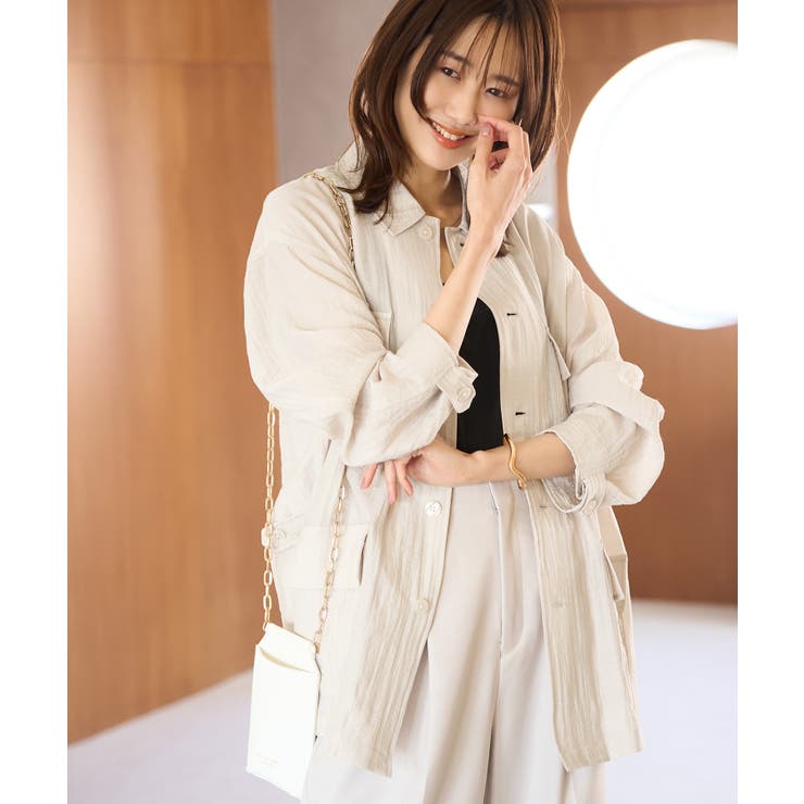 ミリタリーシアーライトジャケット | ROPE' PICNIC | 詳細画像16