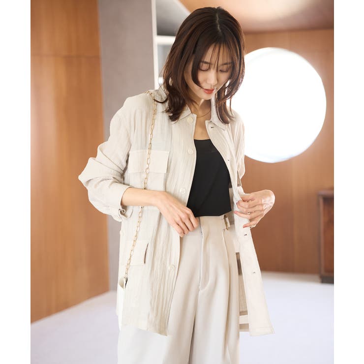 ミリタリーシアーライトジャケット | ROPE' PICNIC | 詳細画像17