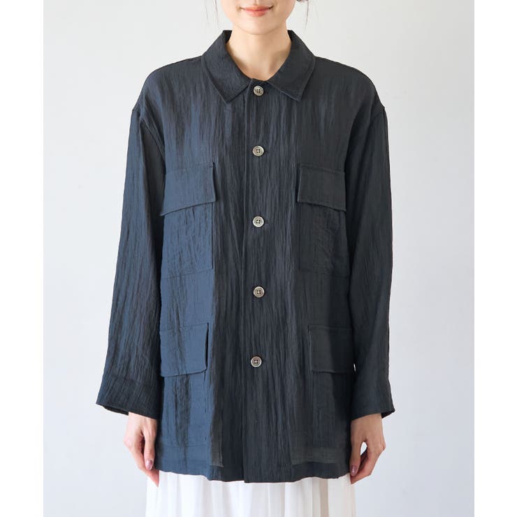 ミリタリーシアーライトジャケット | ROPE' PICNIC | 詳細画像18