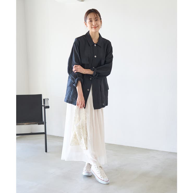 ミリタリーシアーライトジャケット | ROPE' PICNIC | 詳細画像2