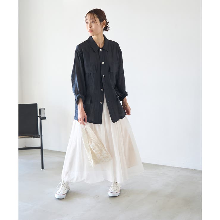 ミリタリーシアーライトジャケット | ROPE' PICNIC | 詳細画像3