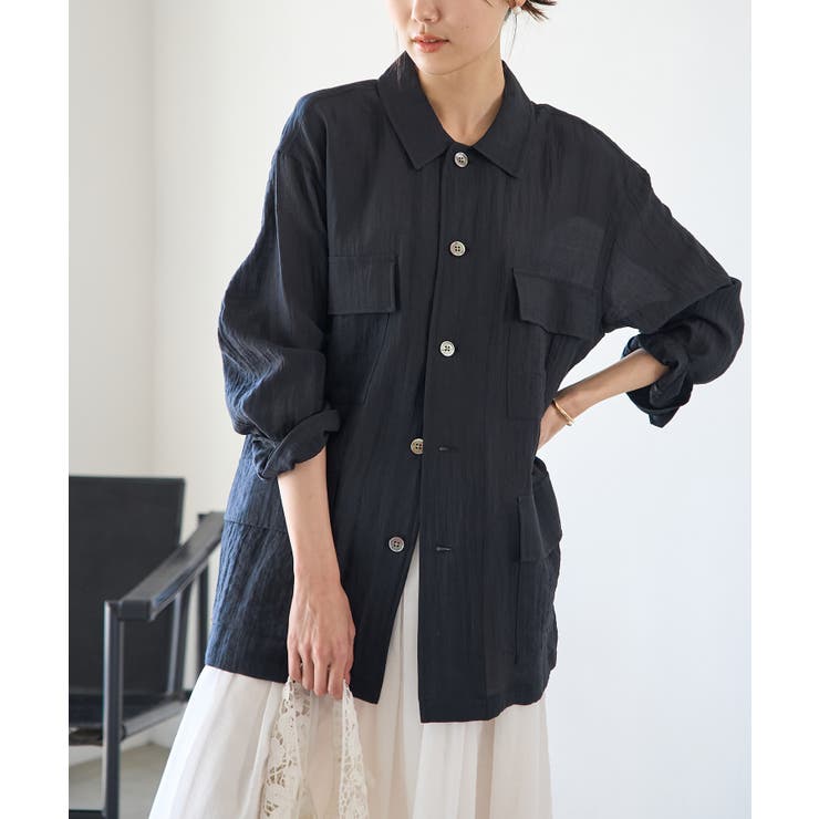 ミリタリーシアーライトジャケット | ROPE' PICNIC | 詳細画像6