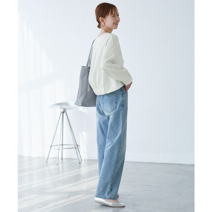 幾何柄ジャガードショート丈ブルゾン | ROPE' PICNIC | 詳細画像16 