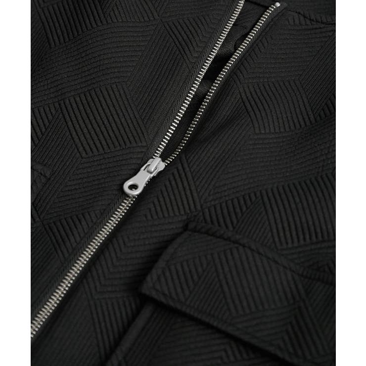 幾何柄ジャガードショート丈ブルゾン | ROPE' PICNIC | 詳細画像33 