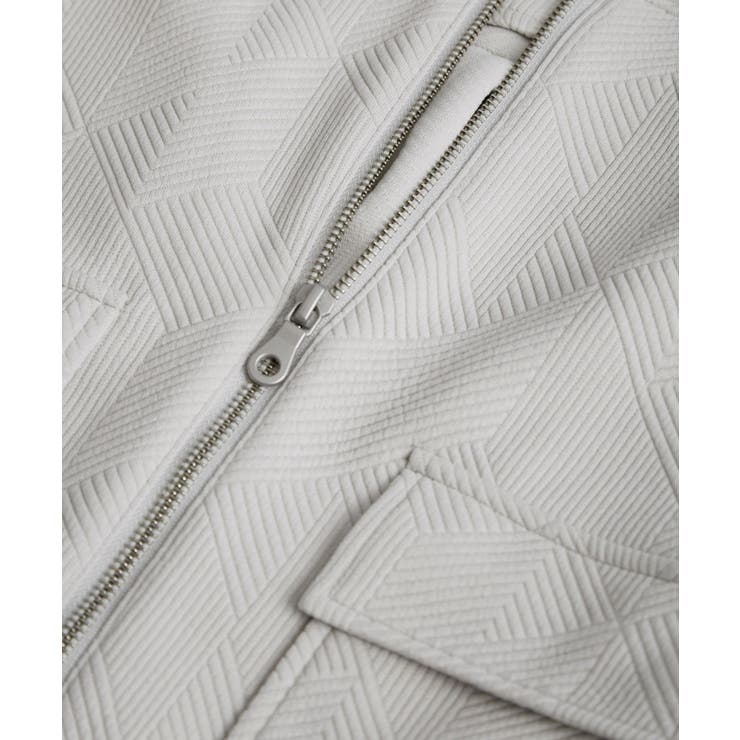 幾何柄ジャガードショート丈ブルゾン | ROPE' PICNIC | 詳細画像34 