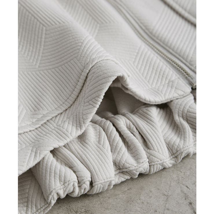 幾何柄ジャガードショート丈ブルゾン | ROPE' PICNIC | 詳細画像35 