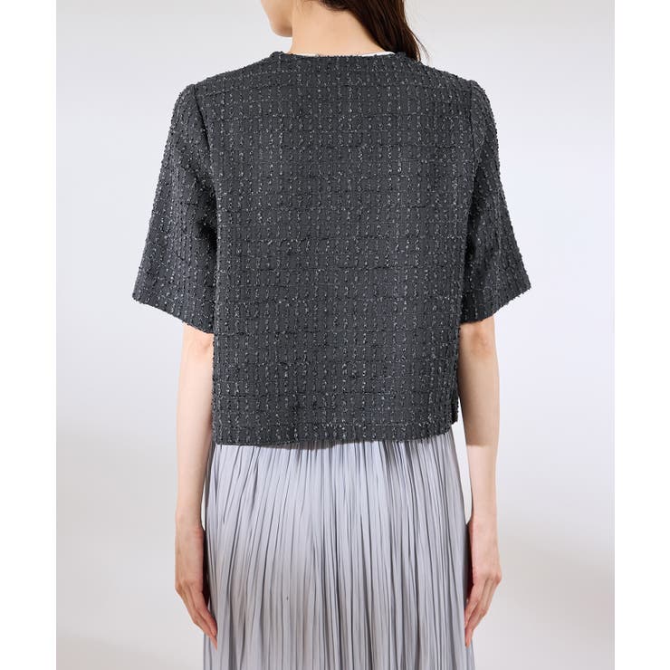 【サマー・ツイード】ハーフスリーブジャケット | ROPE' PICNIC | 詳細画像24 