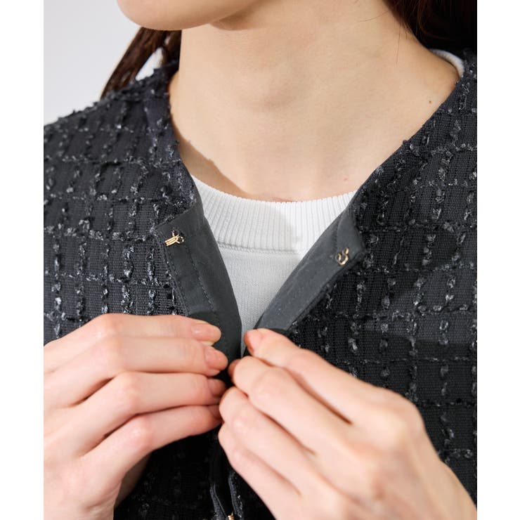 【サマー・ツイード】ハーフスリーブジャケット | ROPE' PICNIC | 詳細画像26 