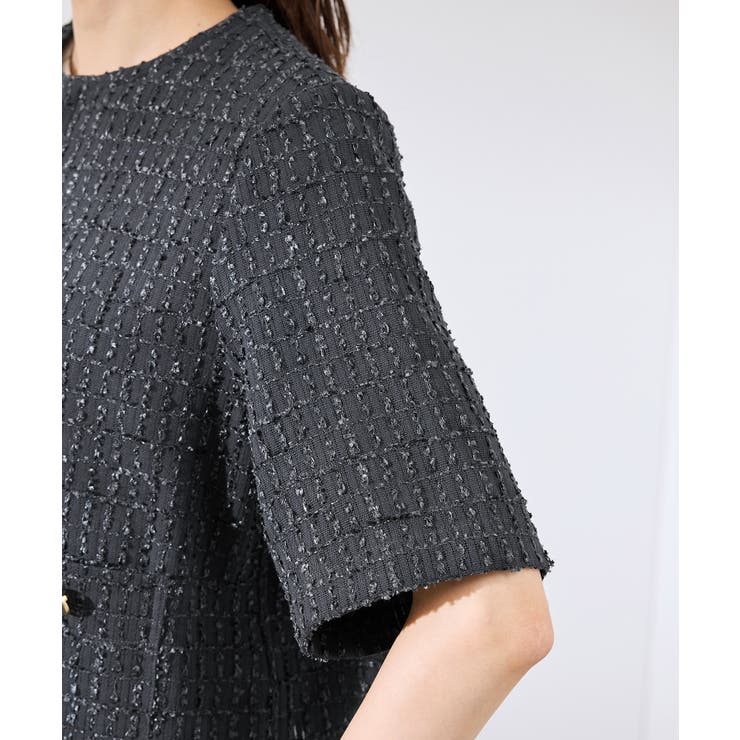 【サマー・ツイード】ハーフスリーブジャケット | ROPE' PICNIC | 詳細画像27 