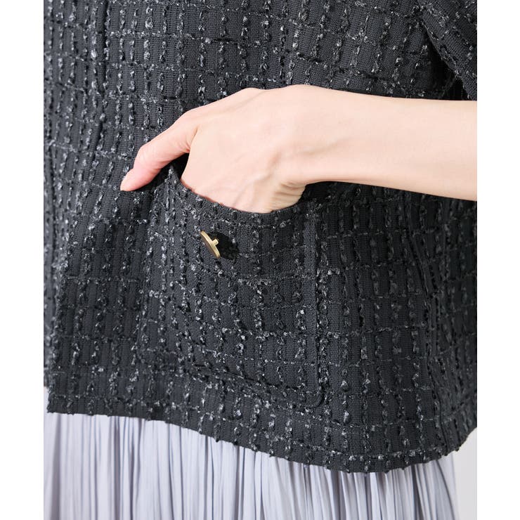 【サマー・ツイード】ハーフスリーブジャケット | ROPE' PICNIC | 詳細画像28 