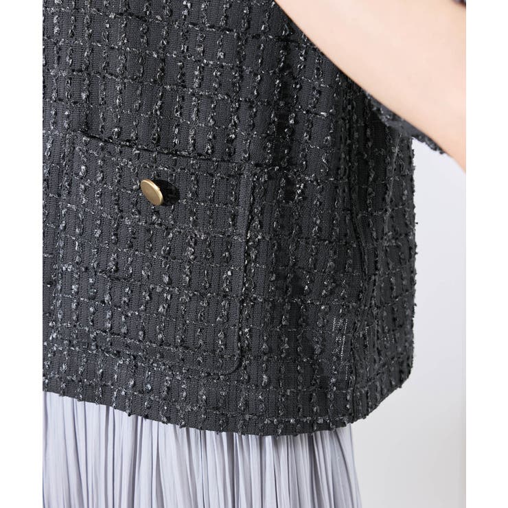 【サマー・ツイード】ハーフスリーブジャケット | ROPE' PICNIC | 詳細画像29 