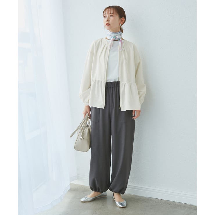 近赤外線防止/ペプラムカーディガンブルゾン | ROPE' PICNIC | 詳細画像11 