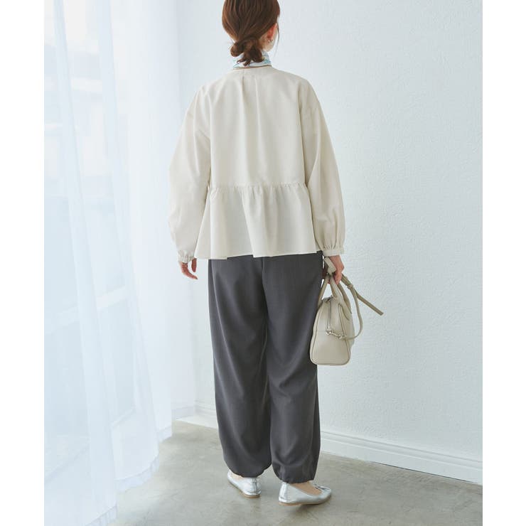 近赤外線防止/ペプラムカーディガンブルゾン | ROPE' PICNIC | 詳細画像12 