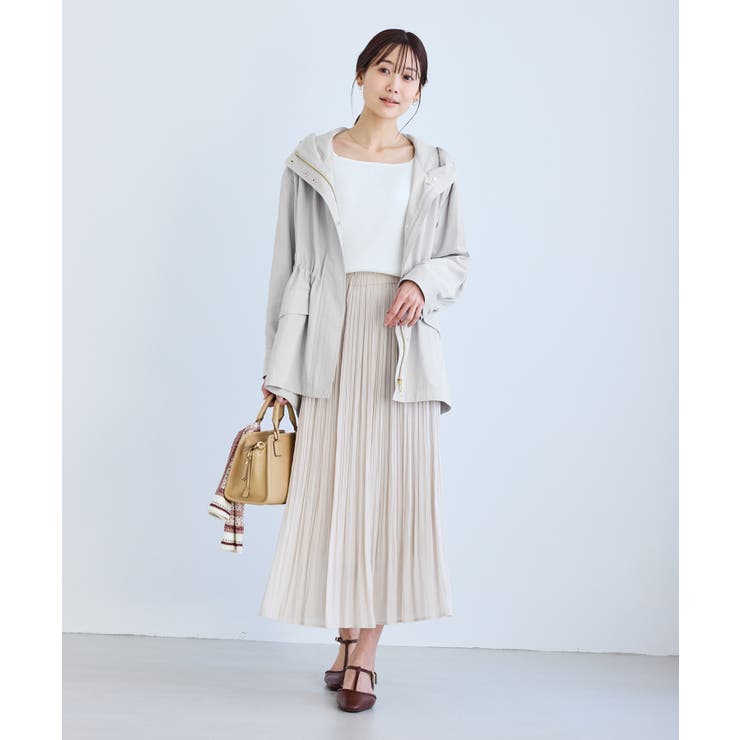 ミドル丈マウンテンパーカー スプリングコート/花粉ガード・撥水 | ROPE' PICNIC | 詳細画像9 