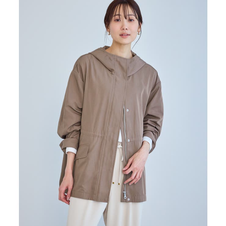 ミドル丈マウンテンパーカー スプリングコート/花粉ガード・撥水 | ROPE' PICNIC | 詳細画像16 