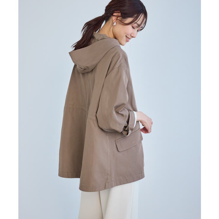 ミドル丈マウンテンパーカー スプリングコート/花粉ガード・撥水 | ROPE' PICNIC | 詳細画像17 