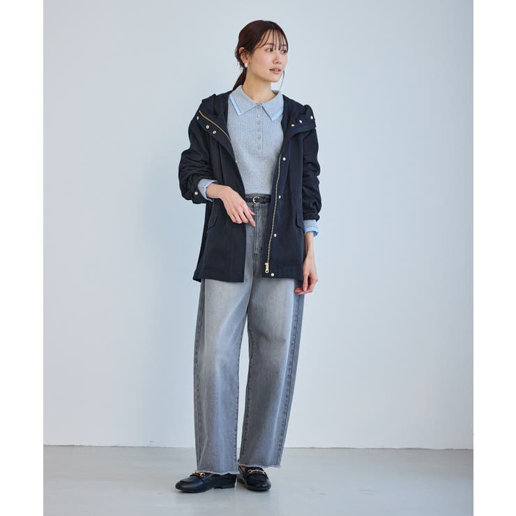 ミドル丈マウンテンパーカー スプリングコート/花粉ガード・撥水 | ROPE' PICNIC | 詳細画像20 