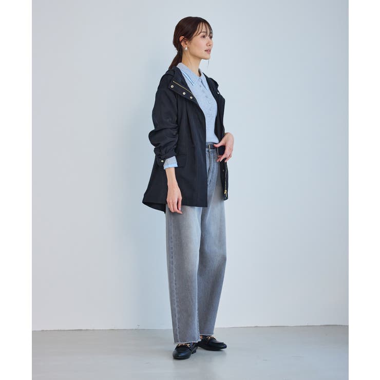 ミドル丈マウンテンパーカー スプリングコート/花粉ガード・撥水 | ROPE' PICNIC | 詳細画像21 