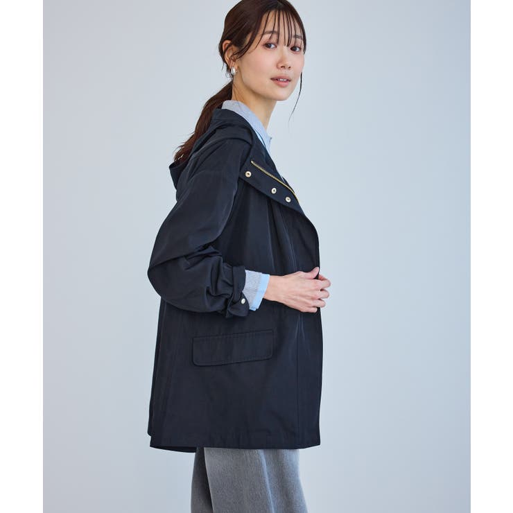 ミドル丈マウンテンパーカー スプリングコート/花粉ガード・撥水 | ROPE' PICNIC | 詳細画像25 