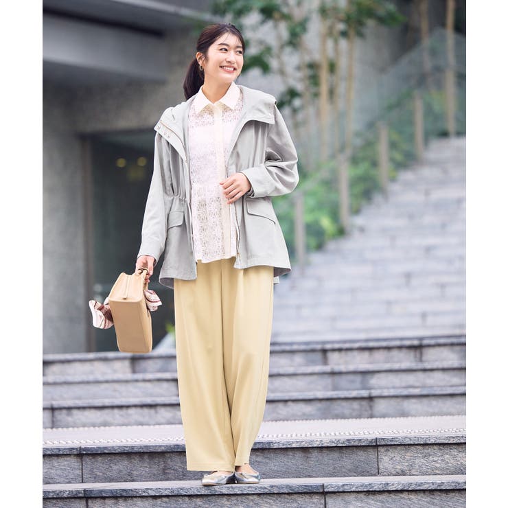 ミドル丈マウンテンパーカー スプリングコート/花粉ガード・撥水 | ROPE' PICNIC | 詳細画像3 