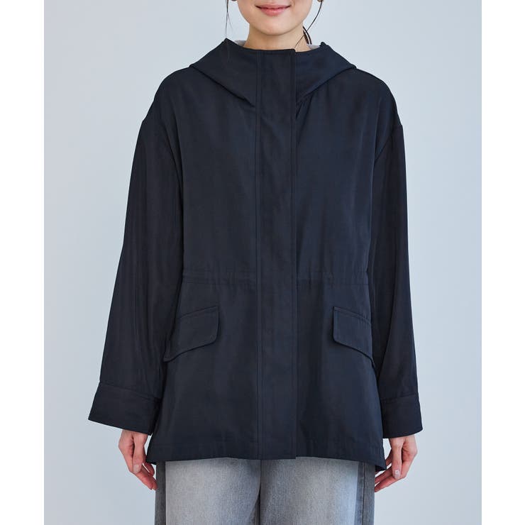 ミドル丈マウンテンパーカー スプリングコート/花粉ガード・撥水 | ROPE' PICNIC | 詳細画像30 