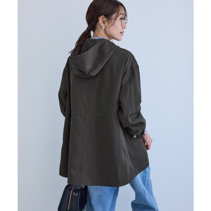 ミドル丈マウンテンパーカー スプリングコート/花粉ガード・撥水 | ROPE' PICNIC | 詳細画像7 