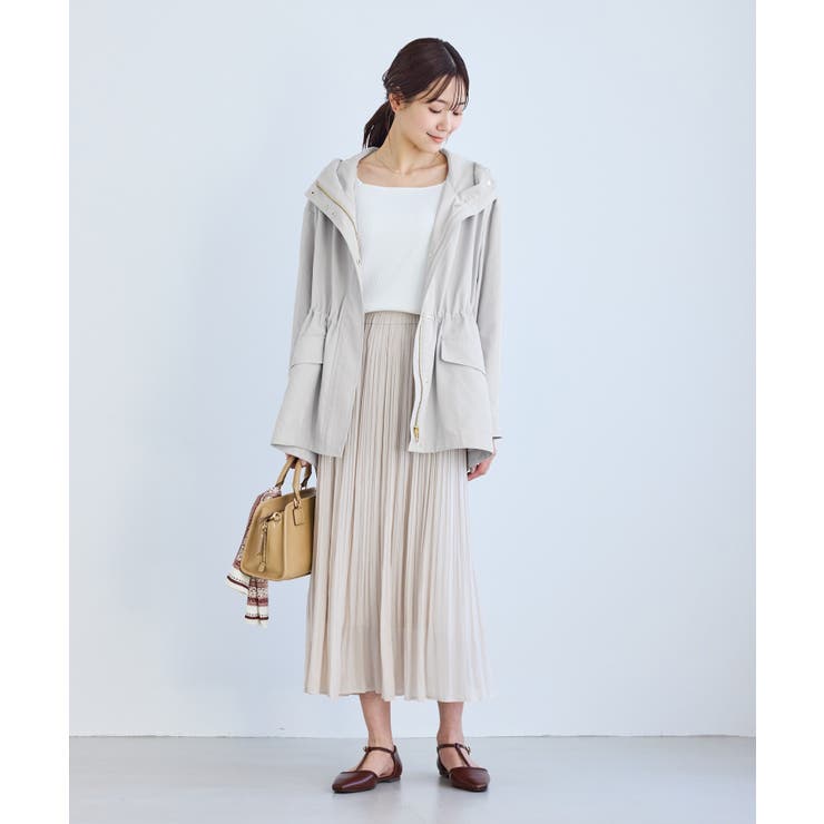 ミドル丈マウンテンパーカー スプリングコート/花粉ガード・撥水 | ROPE' PICNIC | 詳細画像8 