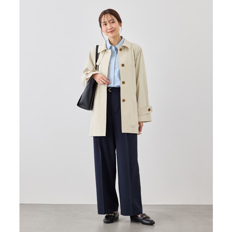 ミドル丈ステンカラーコート/花粉ガード・撥水 | ROPE' PICNIC | 詳細画像10 