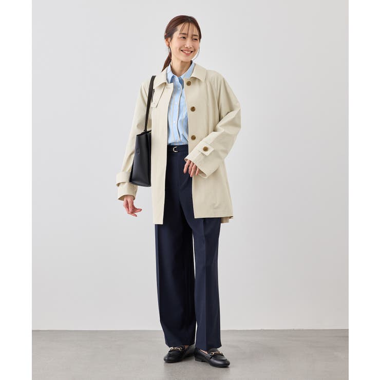 ミドル丈ステンカラーコート/花粉ガード・撥水 | ROPE' PICNIC | 詳細画像11 