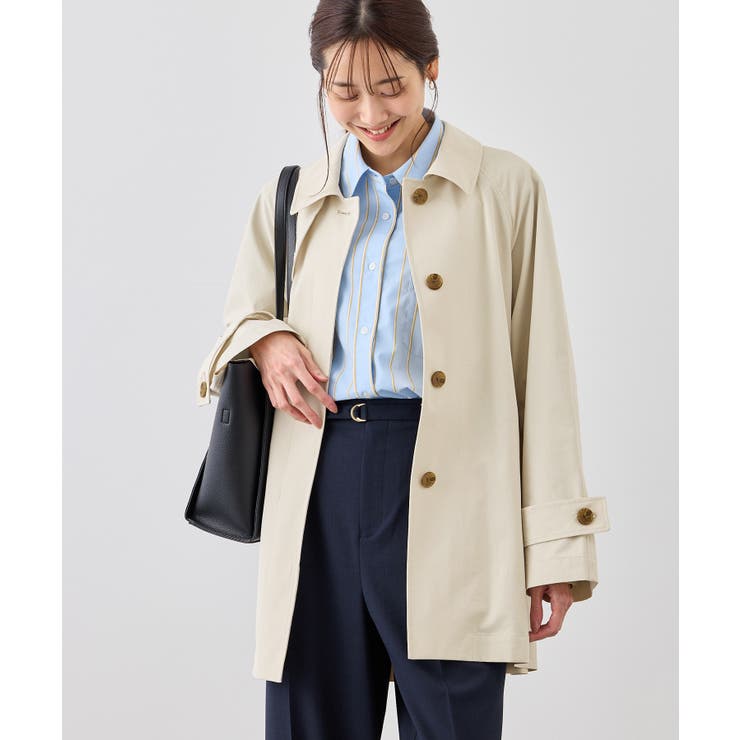 ミドル丈ステンカラーコート/花粉ガード・撥水 | ROPE' PICNIC | 詳細画像14 