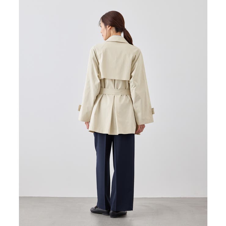 ミドル丈ステンカラーコート/花粉ガード・撥水 | ROPE' PICNIC | 詳細画像20 