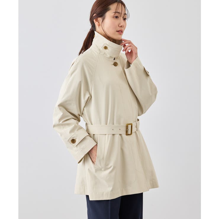 ミドル丈ステンカラーコート/花粉ガード・撥水 | ROPE' PICNIC | 詳細画像21 