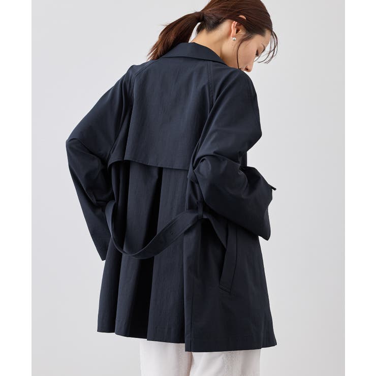 ミドル丈ステンカラーコート/花粉ガード・撥水 | ROPE' PICNIC | 詳細画像30 