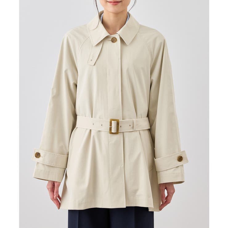 ミドル丈ステンカラーコート/花粉ガード・撥水 | ROPE' PICNIC | 詳細画像32 