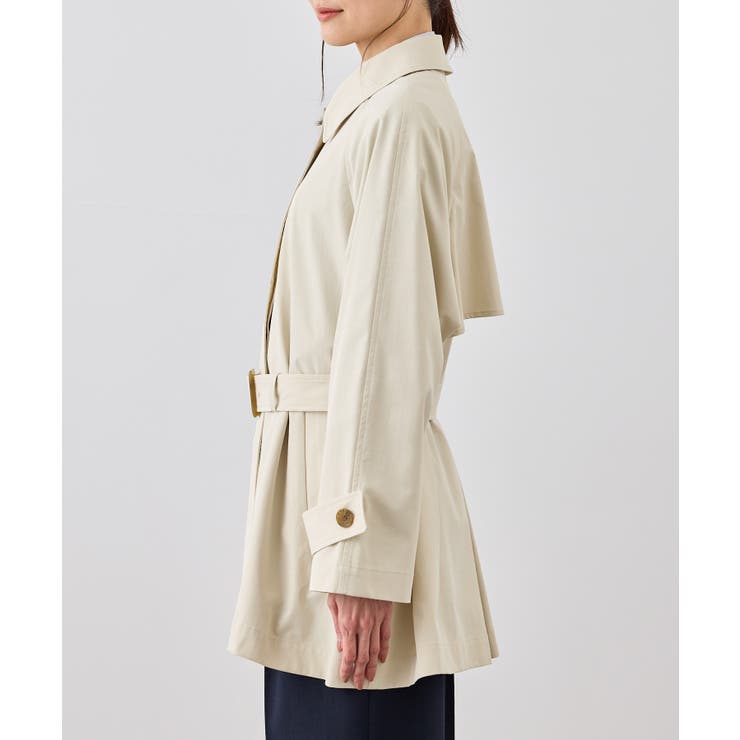 ミドル丈ステンカラーコート/花粉ガード・撥水 | ROPE' PICNIC | 詳細画像33 