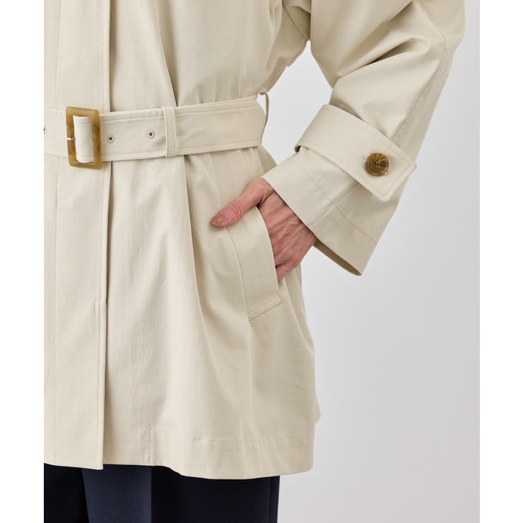 ミドル丈ステンカラーコート/花粉ガード・撥水 | ROPE' PICNIC | 詳細画像40 