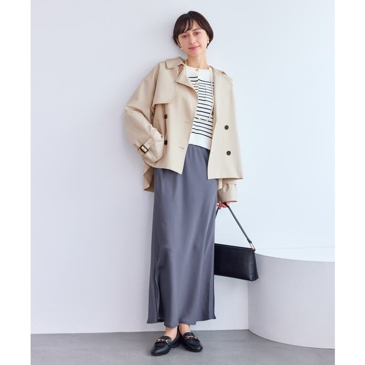 ショート丈トレンチコート/撥水・花粉ガード | ROPE' PICNIC | 詳細画像10 