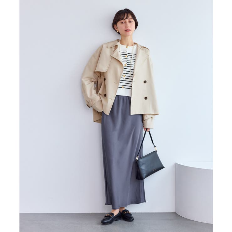 ショート丈トレンチコート/撥水・花粉ガード | ROPE' PICNIC | 詳細画像11 