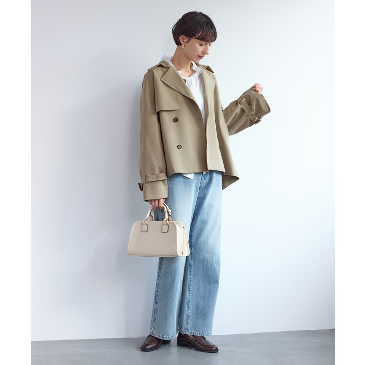 ショート丈トレンチコート/撥水・花粉ガード | ROPE' PICNIC | 詳細画像12 