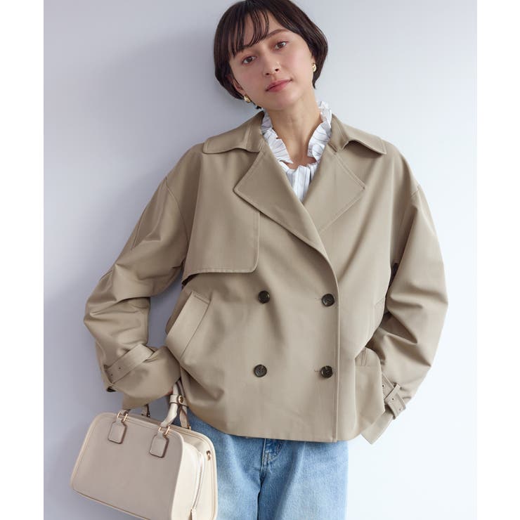 ショート丈トレンチコート/撥水・花粉ガード | ROPE' PICNIC | 詳細画像16 